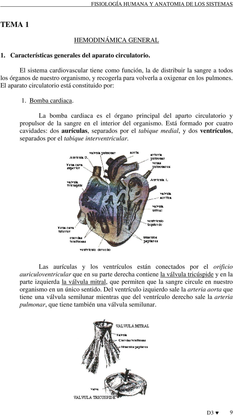El aparato circulatorio está constituido por: 1. Bomba cardiaca. La bomba cardiaca es el órgano principal del aparto circulatorio y propulsor de la sangre en el interior del organismo.