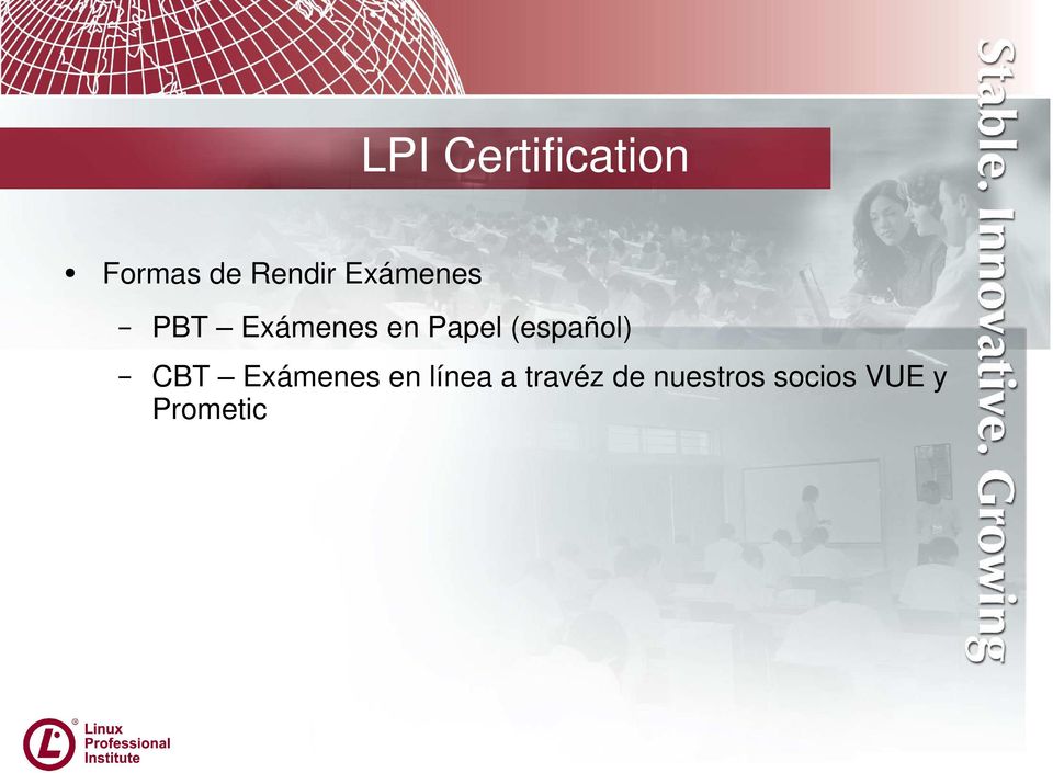 (español) CBT Exámenes en línea a
