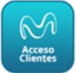 04. App Mi Movistar para Empresas Personalización Clave de Acceso Una vez autenticado el usuario podrá personalizar su clave de acceso en la sección Mis Datos -> Cambiar contraseña de acceso,