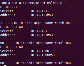 Ahora probaremos el funcionamiento de nuestra estructura con un cliente Ubuntu. En primer lugar configuraremos el archivo resolv.