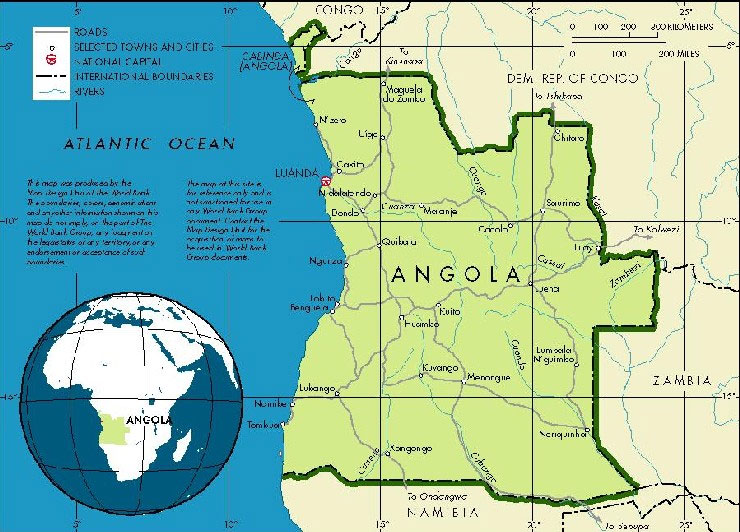 Angola Perfil de país 2010 Region: África Subsahariana Grupo de