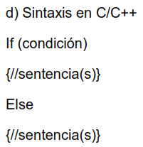 b) Pseudocódigo en español Si <condición> entonces Si <condición> entonces <acción S1> Si_no <acción S2> Fin_si //acción compuesta Si <condición> entonces <acción