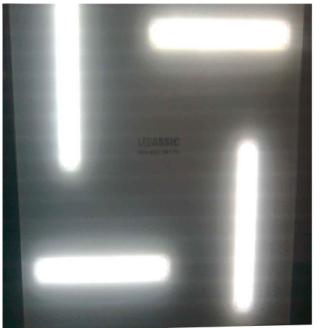 Plafón de Techo con LEDS SMD de Alta Intensidad ASSIC. La Luminaria de Plafón de Techo con LED-SMD-HD Alta intensidad de 120V (o 220V,277V) es un luminario rectangular de 60.