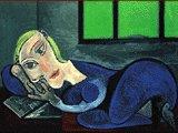 COLORES FRÍOS Artista: Pablo Picasso Título: Femme Allongé Lisant Año: 1939 Esquema