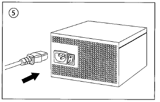3. Conecte el conector de CPU ATX2V de 8-pin ó 4-pin al conector correspondiente de su placa base.