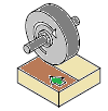 Limadora Es una máquina que mediante el movimiento horizontal alternativo de la herramienta va produciendo una superficie plana, o bien va generando ranuras paralelas sobre la pieza a trabajar.