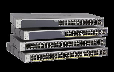 ProSAFE S3300 Gigabit Stackable Smart Switch Series Stackable Smart series designed to provide SMBs with an advanced scalable, high performance and resilient