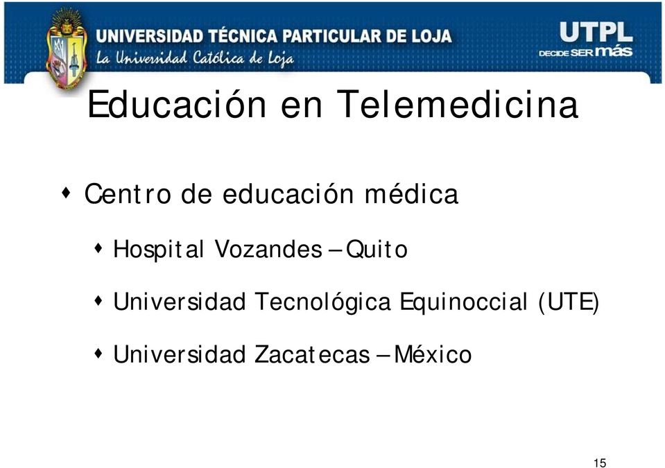 Quito Universidad Tecnológica