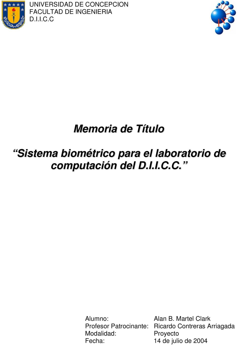 biométrico para el laboratorio de computación del D.I.I.C.
