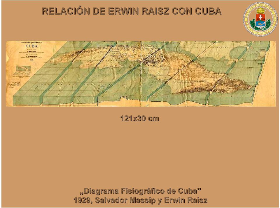 Fisiográfico de Cuba 1929,
