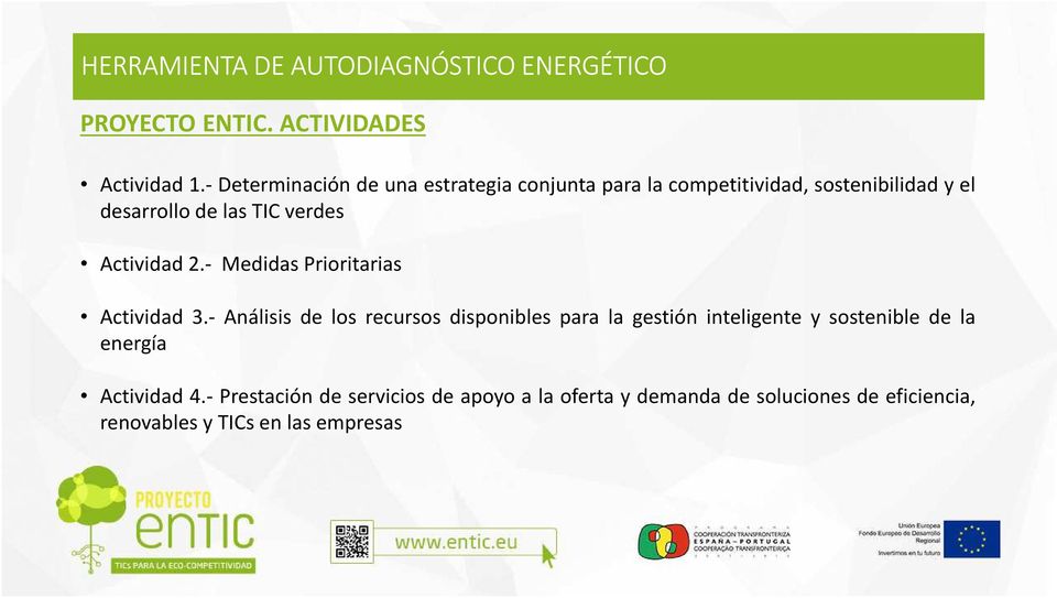 TIC verdes Actividad 2.- Medidas Prioritarias Actividad 3.