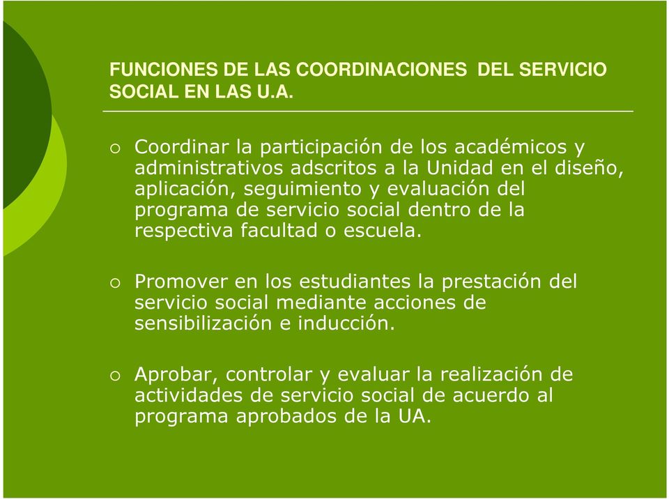 IONES DEL SERVICIO SOCIAL