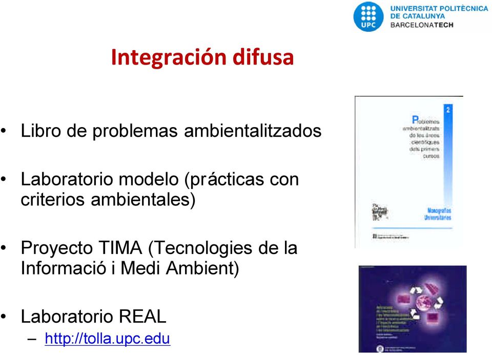 criterios ambientales) Proyecto TIMA (Tecnologies de