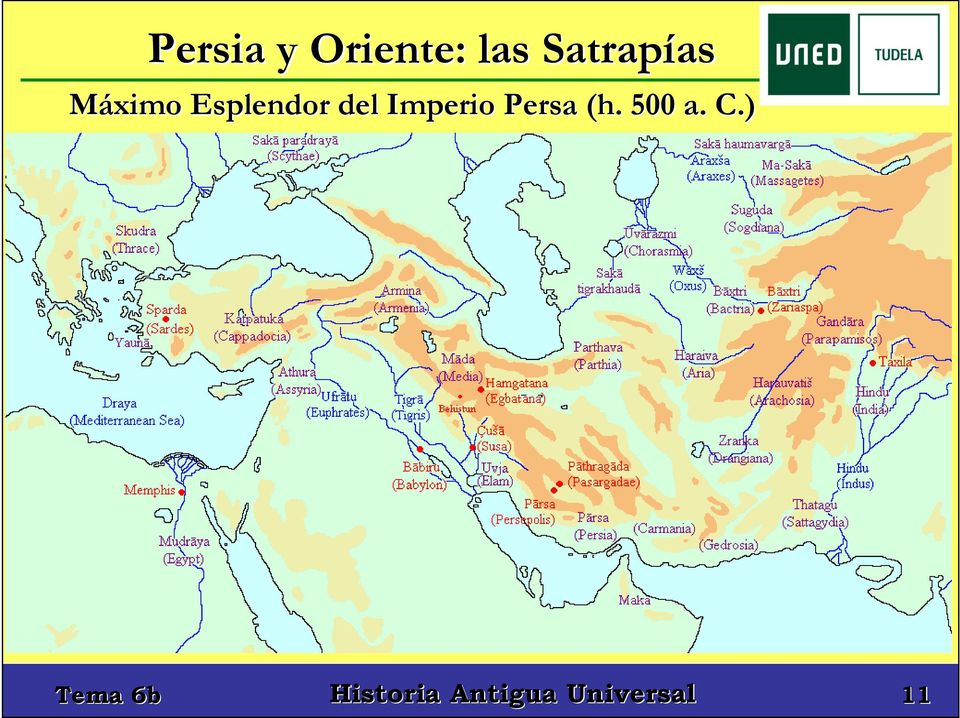 del Imperio Persa (h. 500 a.