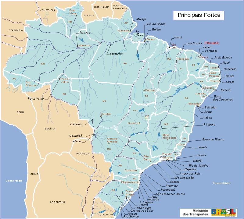 Brasil: Planificación de Logística Intermodal Centralizada Restructuración administrativa para una gestión portuaria mas eficiente Objetivos