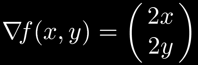 El papel del vector gradiente Los vectores gradientes son ortogonales con las curvas de nivel (curvas f(x,y)=cte, que permiten representar funciones de dos variables en el plano).
