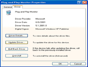 5. Zvoľte kartu Settings (Nastavenia) a kliknite na tlačidlo Advanced (Pokročilé). 6. Zvoľte kartu Monitor.