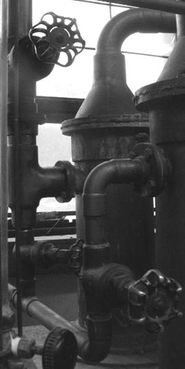 Figura 23. Esquema del circuito de conducción de vapor Fuente: elaboración propia. Tomar precaución con el agua caliente al momento de vaciar los evaporadores.