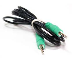 9- Cables de power de la fuente: 10- Cable de audio 11-