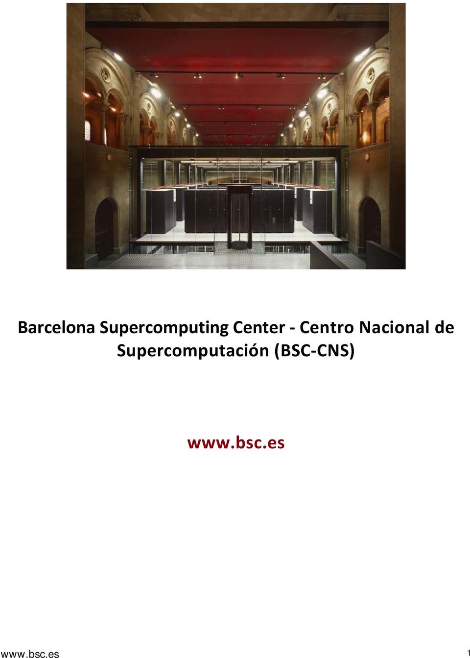 Supercomputación (BSC
