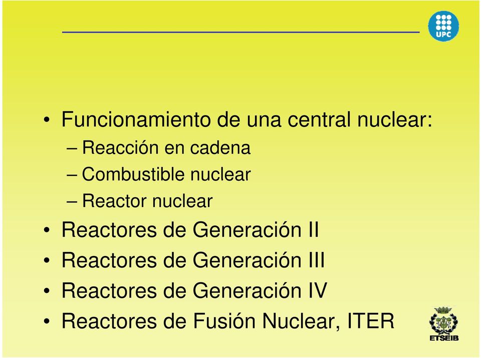 de Generación II Reactores de Generación III