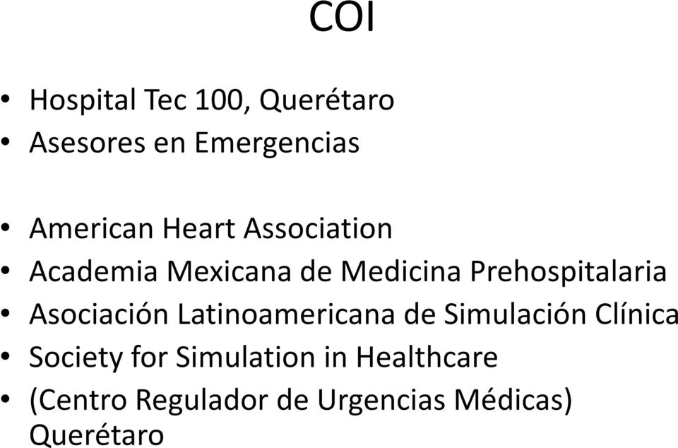 Asociación Latinoamericana de Simulación Clínica Society for