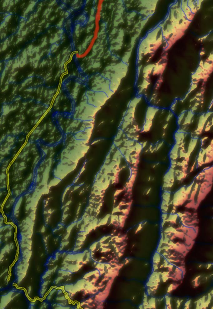 II. Descripción del proyecto Corredor Nuevo Guaduero Puerto Salgar (43 Km) Avance por la margen derecha del Río Negro hasta Dindal Intersección con la vía Dindal Caparrapí