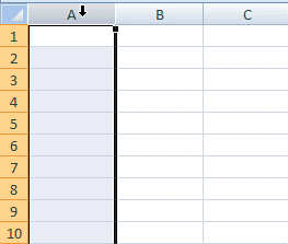 Modificar ancho de columnas Las bases de datos se visualizan con un ancho de columna predeterminado que resulta excesivamente amplio.