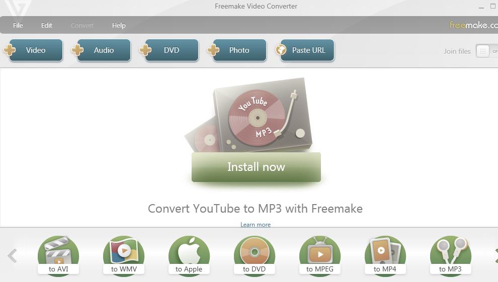 Convertir un Video de YouTube a un formato puede mostrar en la escuela, correo electrónico, guardar un thumbdrive, etc... 1. Descargar FREEMAKE en http://www.freemake.com/free_video_converter/ 2.