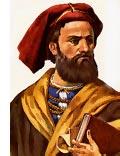 Marco Polo Explorador y mercader veneciano. Viajó por la Ruta de la Seda a Cathay y vivió al servicio de Kublai Kan.