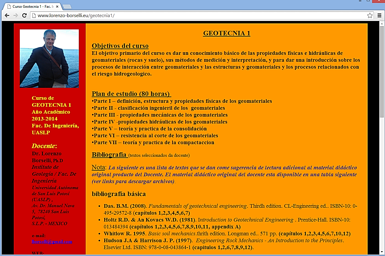 Material didactico del CURSO www.lorenzo-borselli.