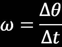 PRINCIPIOS FUNDAMENTALES La velocidad angular es la relación que existe entre el desplazamiento angular, expresado en