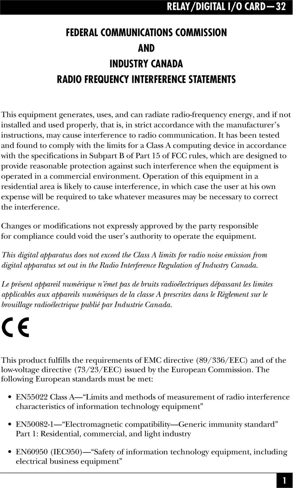 It has been tested and found to comply with the limits for a Class A computing device in accordance with the specifications in Subpart B of Part 15 of FCC rules, which are designed to provide