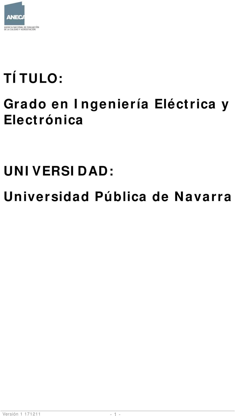 UNIVERSIDAD: Universidad