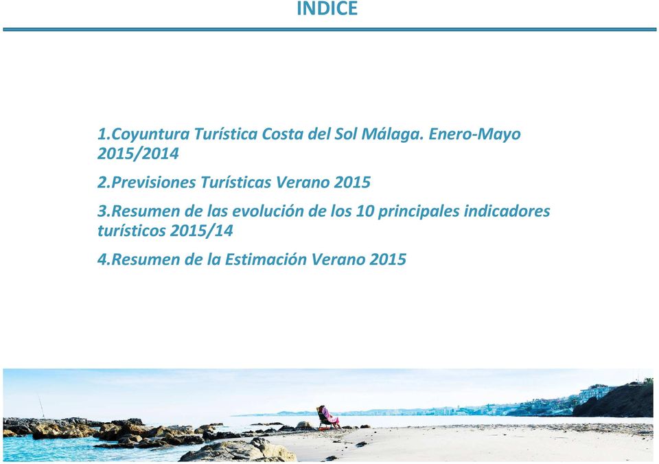 Previsiones Turísticas Verano 2015 3.