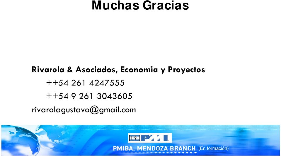 Proyectos ++54 261 4247555