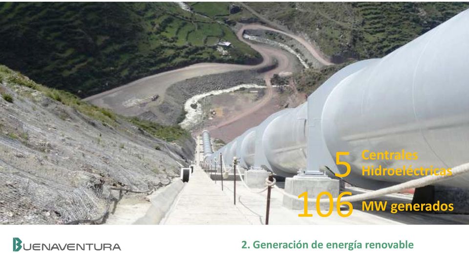 Hidroeléctricas 106 MW