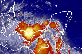 Durante el 2005, las lluvias importantes en el estado de Veracruz comenzaron con la temporada de frentes fríos correspondientes al periodo 2004-2005.