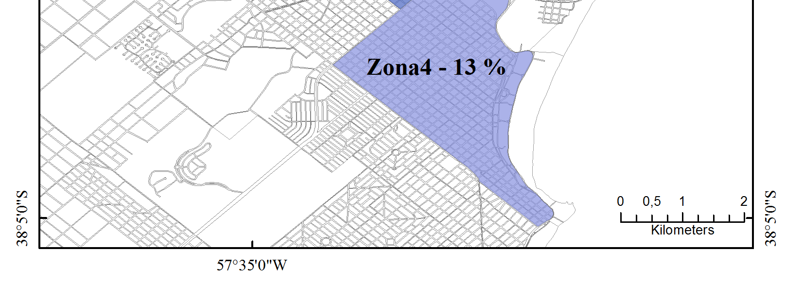 Dispersión según zonas Se dividió la ciudad en 8 zonas muy amplias y dentro de cada una de ellas se seleccionaron 4 puntos de relevamiento: dos supermercados y dos despensas.