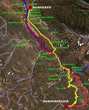 Ferrocarril Huancayo - Huancavelica CONVOCADO Objetivo: Rehabilitación integral del ferrocarril Huancayo-Huancavelica Entidad Competente: Ministerio de Transportes y Comunicaciones