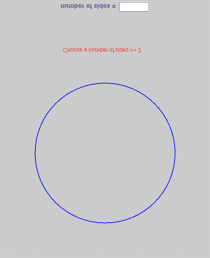 NgonView, versión 1 Ubicar el círculo 100 100 400 400 21 NgonView, versión 1, 3 Dibujar el círculo g2.setstroke( new BasicStroke( 2 ) ); g2.setpaint( Color.