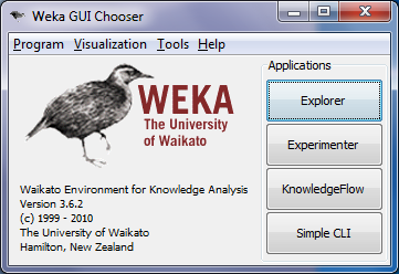 Clasificación Concepto Clasificación Predicción Evaluación Árboles de Decisión Construcción Uso Poda Clasificador Bayesiano Herramientas: Weka Software: WEKA Machine Learning