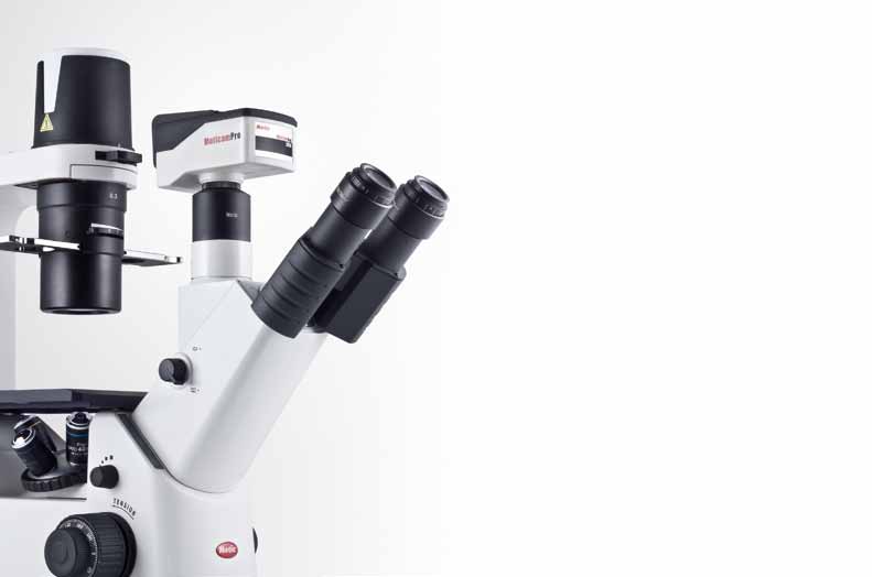 Documentación La documentación fidedigna de las observaciones es una parte cada vez más importante de la mayoría de aplicaciones biológicas La combinación del microscopio AE2000 con una cámara
