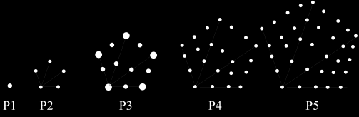 Propuesta 5 Números Pentagonales NÚMEROS PENTAGONALES 1. Cuántos puntos tendrá el P20? 2. Cuántos puntos tendrá cualquier pentágono Pn? 3.
