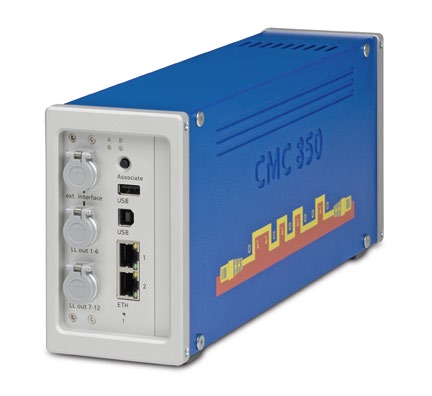 CMC 850 Pruebas de protección con Sampled La CMC 850 es el primer equipo de prueba de protección específica para IEC 61850.