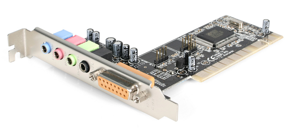 Tarjeta de Sonido PCI de 4 Canales con Efectos de Audio AC97 3D PCISOUND4CH *El producto real podría variar de la fotografías DE: Bedienungsanleitung - de.startech.com FR: Guide de l'utilisateur - fr.
