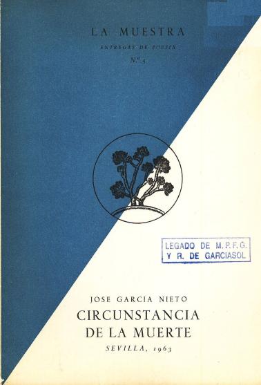 José García Nieto (1914-2001) SUS OBRAS Antología fundamental / edición de Javier Díez de Revenga. - Madrid : Promociones y Ediciones, [1998]. - 171p. ; 22 10/71636 El Arrabal. Burgos : [J.