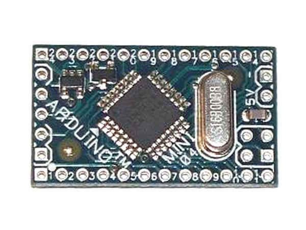 LCA1004 ARDUINO MINI LIGHT Arduino Mini miniaturizado versión de placa Arduino (w / o parte de USB) sin conector a la baja las dimensiones mínimas (30x18mm) permiten el ahorro de espacio.