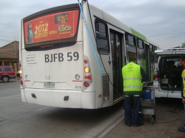 El 3CV es el organismo encargado de controlar la opacidad a buses infraccionados en la vía pública, Figura Nº1.
