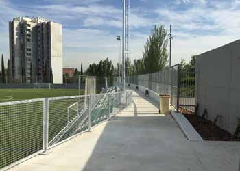 TRAVAUX: AGRANDISSEMENT DU TERRAIN DE FOOTBALL LES FONTETES Promoteur: Mairie de Cerdanyola del Vallès